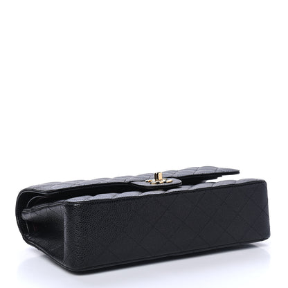 Chanel Caviar Quilted Medium Double Flap Black 4 of 5