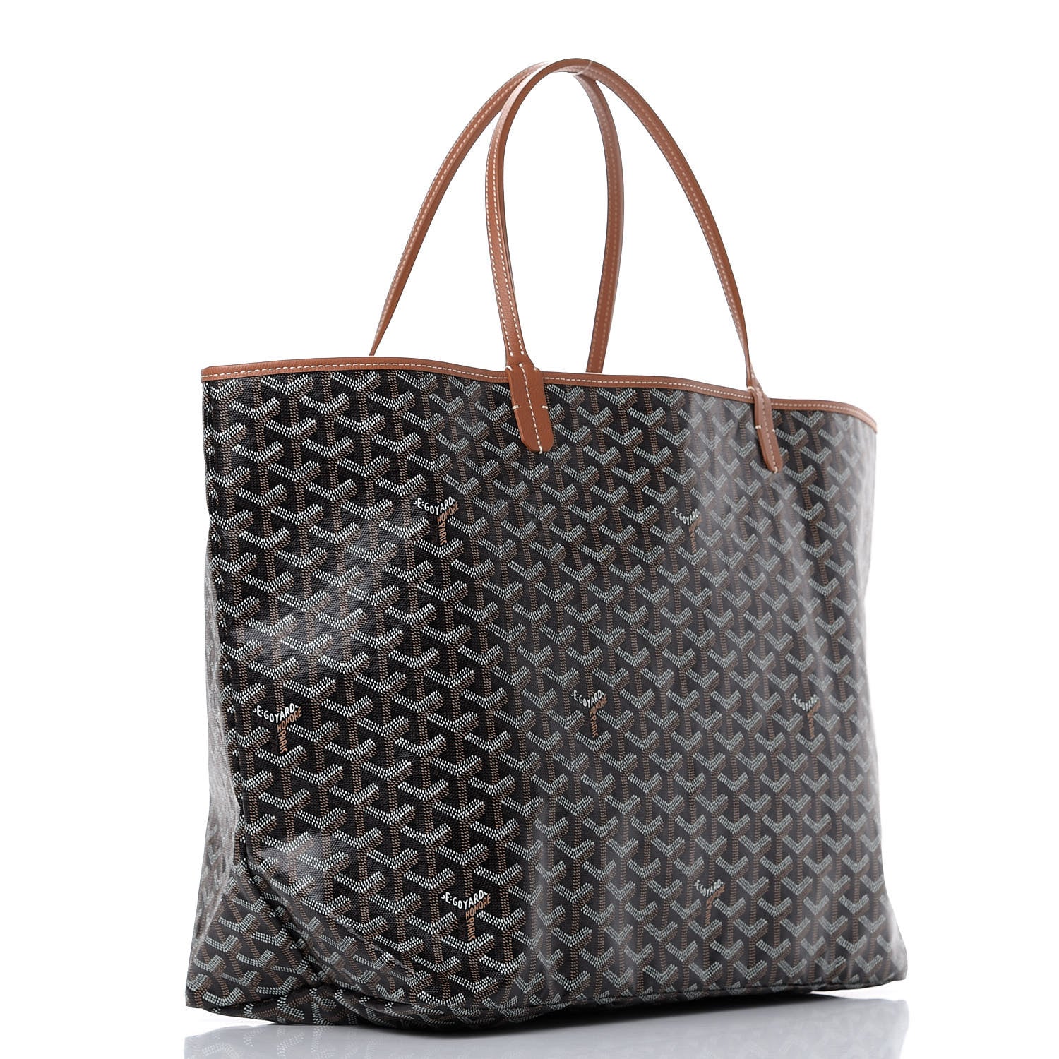 Goyard Goyardine Saint Louis GM Black Gold 4 of 14