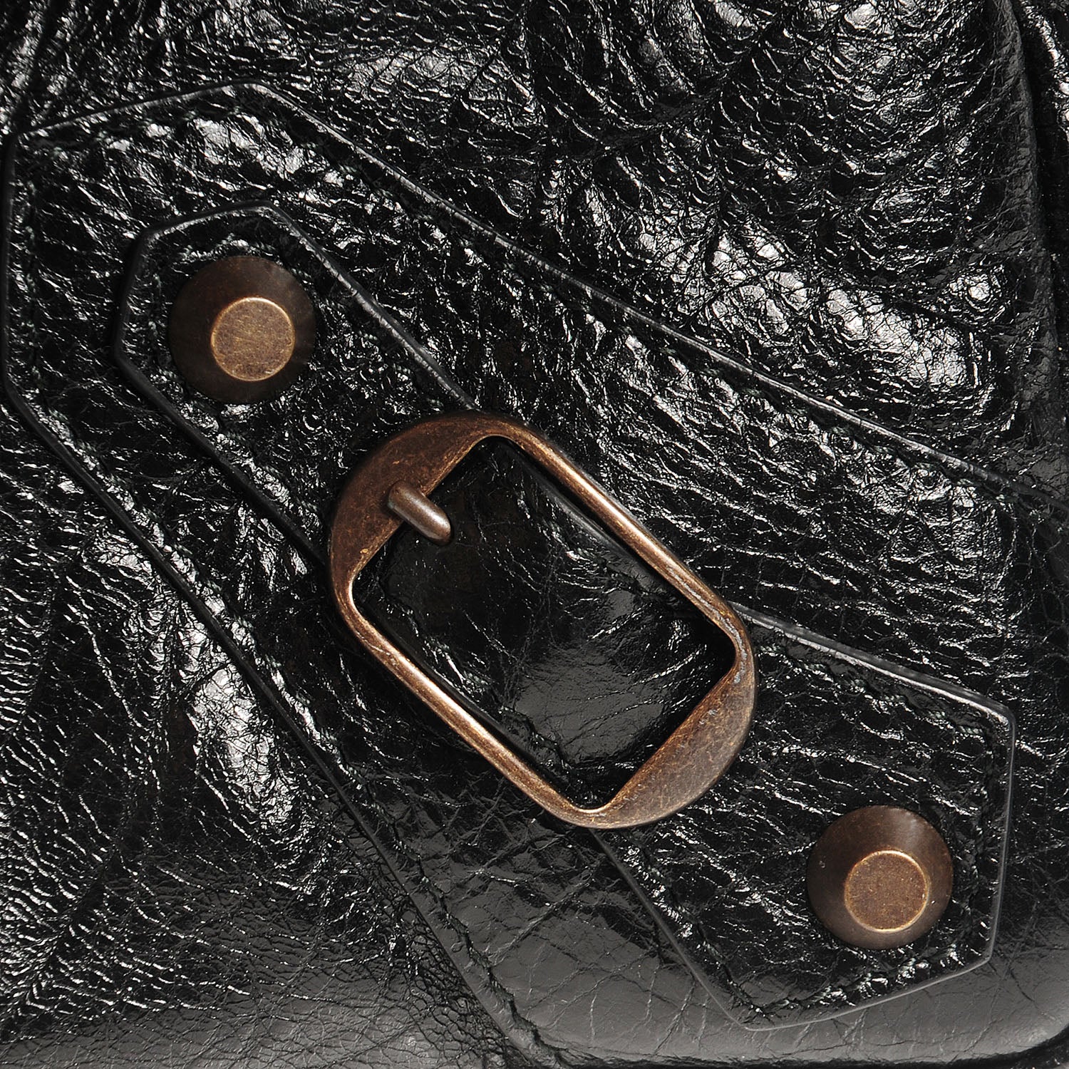 Balenciaga Agneau Classic Hardware Town Black 4 of 13