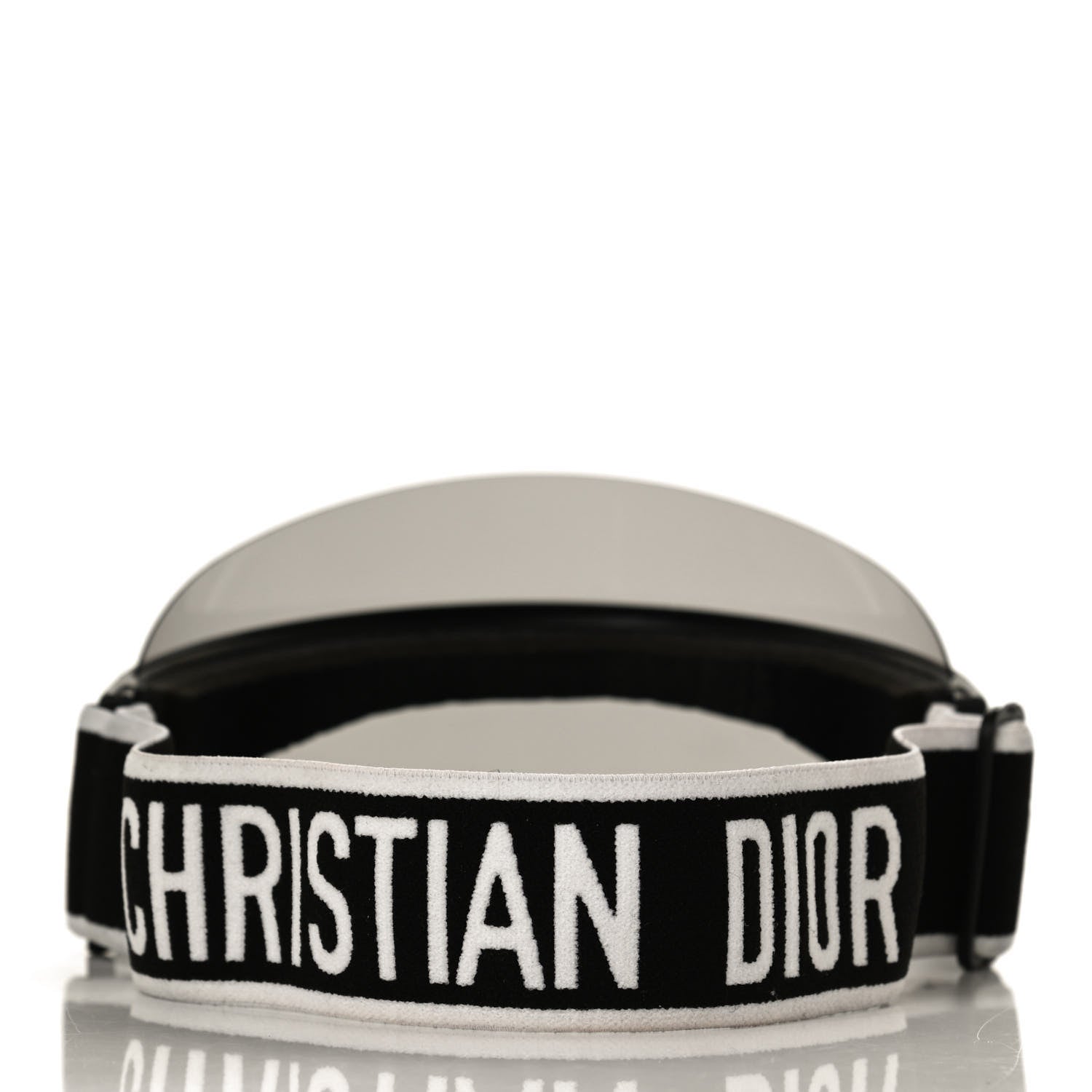 Christian Dior Mirrored DiorClubV1U Sun Visor Black 5 of 8