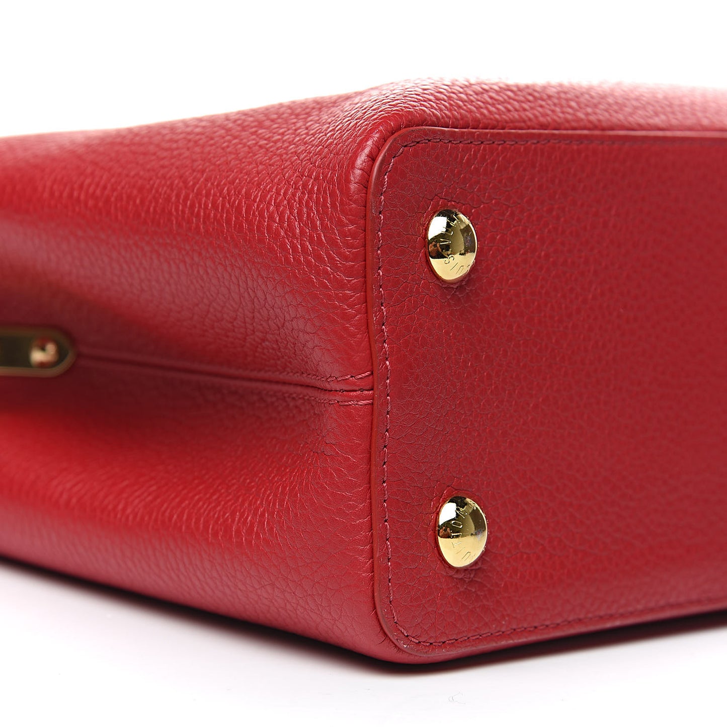 Taurillon Capucines PM Rubis