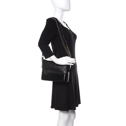 Chanel Aged Calfskin Quilted New Medium Gabrielle Hobo Black 2 of 11