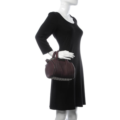 Alexander Wang Pebbled Calfskin Mini Rockie Matte Oxblood 3 of 7