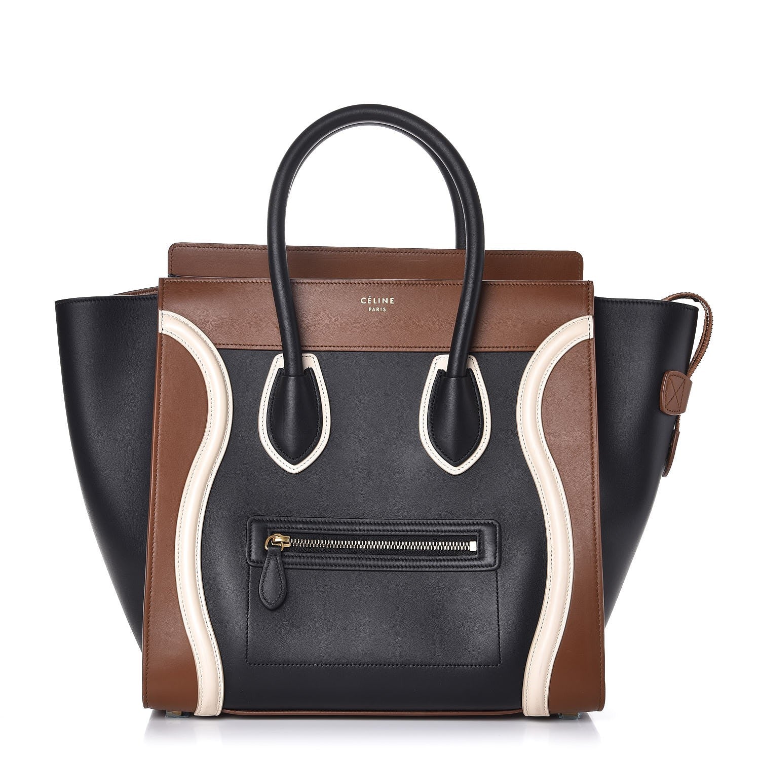Celine Smooth Calfskin Mini Tri-Color Luggage Multicolor 1 of 8