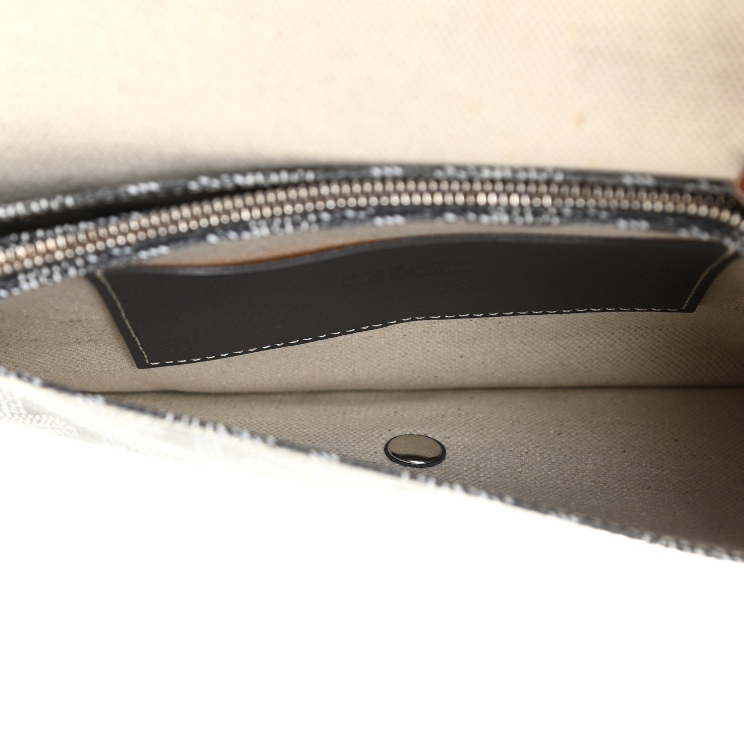 Goyard Goyardine Plumet Wallet Clutch Grey 6 of 10