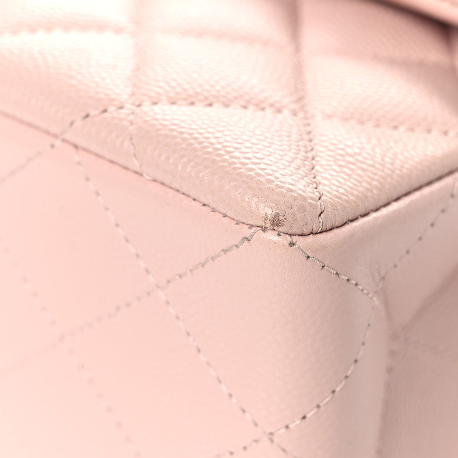 Chanel Caviar Quilted Small Double Flap Light Pink 9 of 16