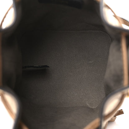 Fendi Wool Vitello King FF 1974 Mini Mon Tresor Bucket Bag Beige Cammello Sand 5 of 9