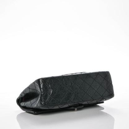 Chanel Aged Calfskin Quilted 2.55 Reissue 225 Flap Black 4 of 7
