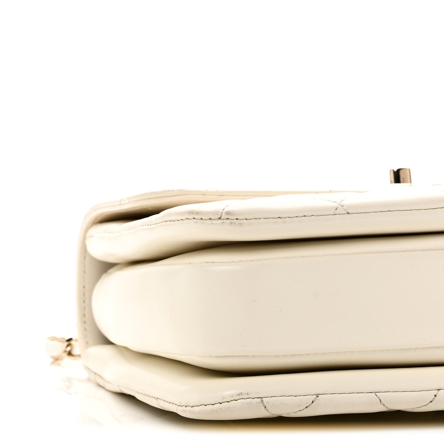 Chanel Lambskin Quilted Small Trendy CC Dual Handle Flap Bag White 9 of 10