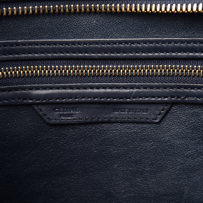 Celine Smooth Calfskin Mini Luggage Navy Blue 6 of 14