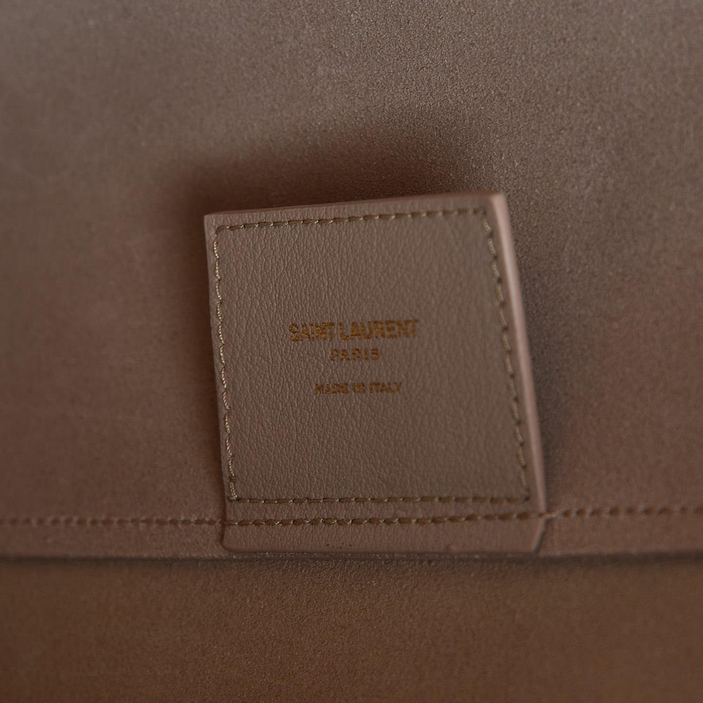 Calfskin Large Shopping Tote Natural