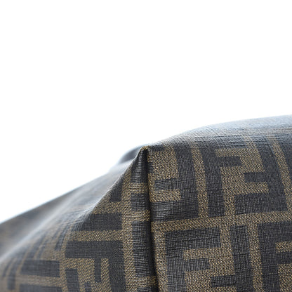 Fendi Zucca Spalmati Medium Roll Tote Tobacco Moro 10 of 11