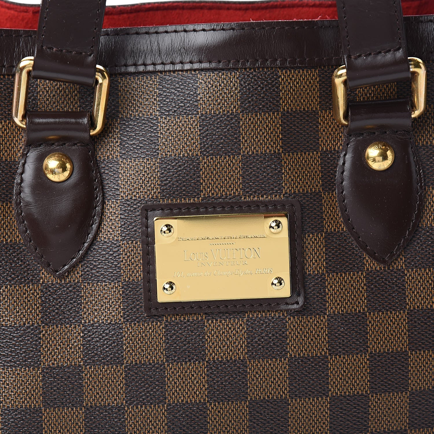 Louis Vuitton Damier Ebene Hampstead PM 18 of 18