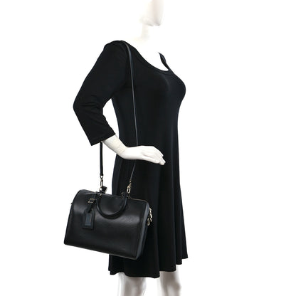 Louis Vuitton Epi Speedy Bandouliere 25 Black 3 of 11