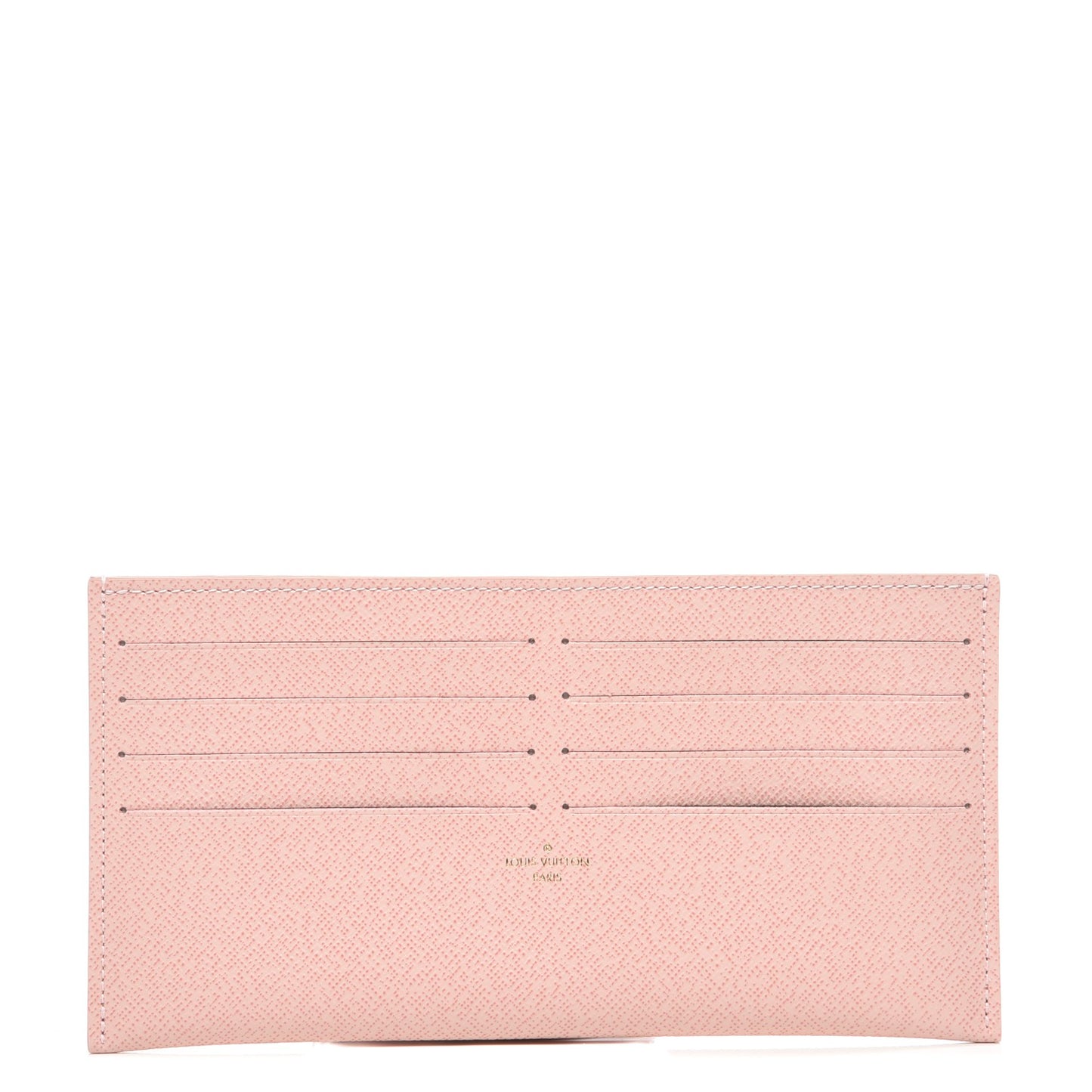 Calfskin Felicie Card Holder Insert Rose Ballerine