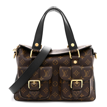 Louis Vuitton Monogram Manhattan NM Black 1 of 12