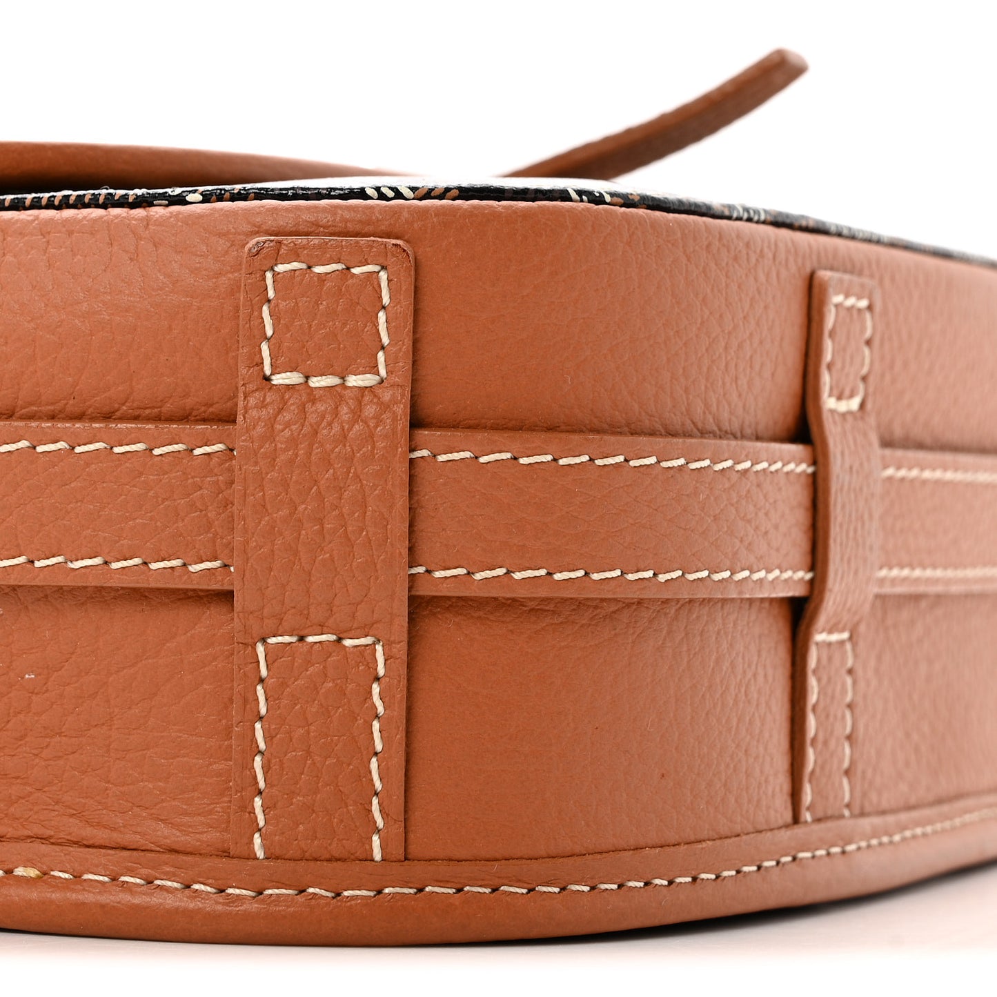 Goyardine Belvedere II PM Messenger Bag Black Gold