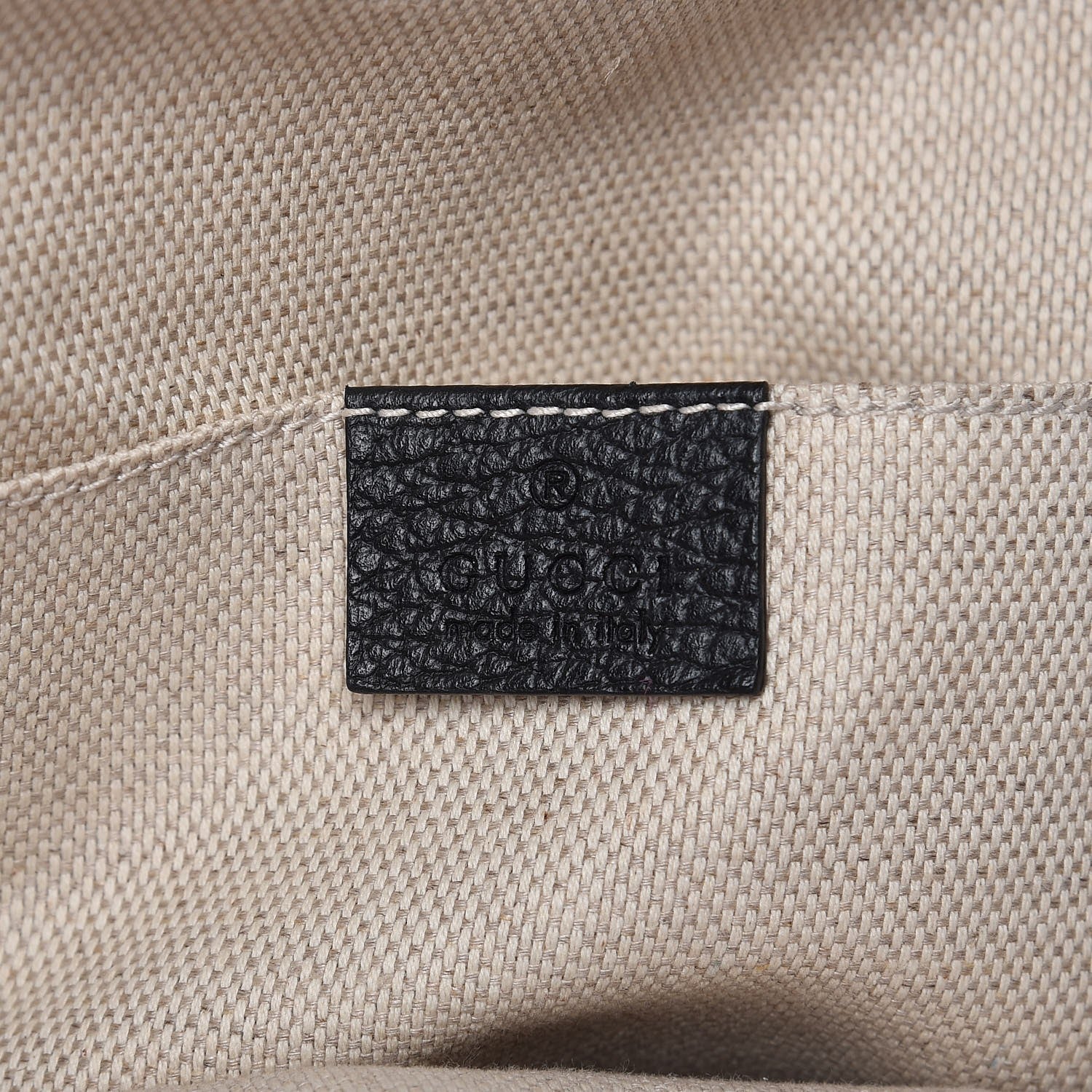 Gucci Pebbled Calfskin Soho Chain Backpack Black 6 of 7