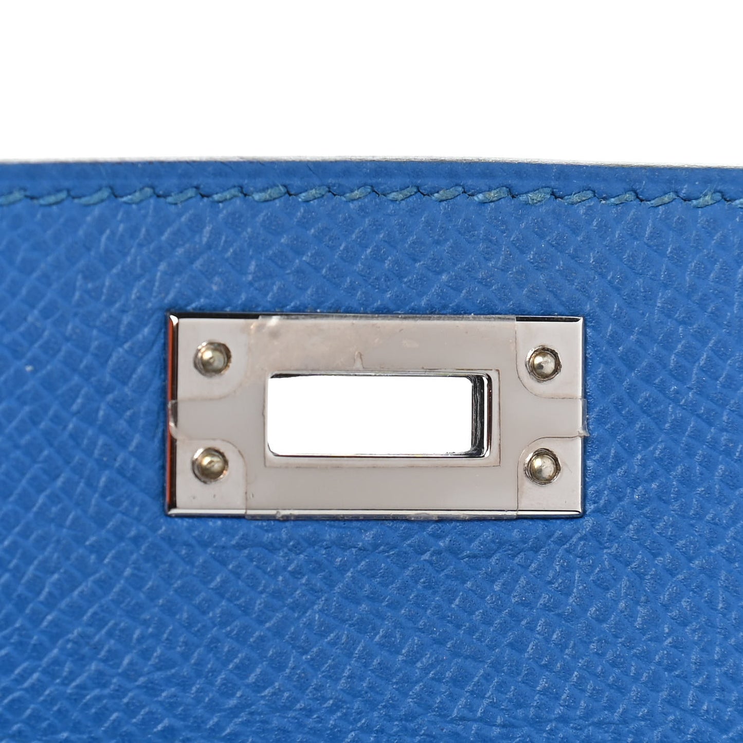 Epsom Mini Kelly Sellier 20 Bleu Zellige
