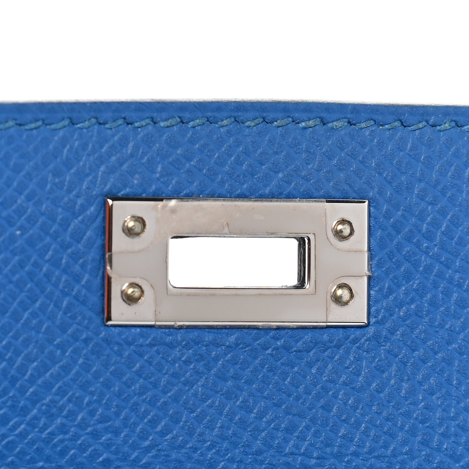Hermes Epsom Mini Kelly Sellier 20 Bleu Zellige 22 of 28