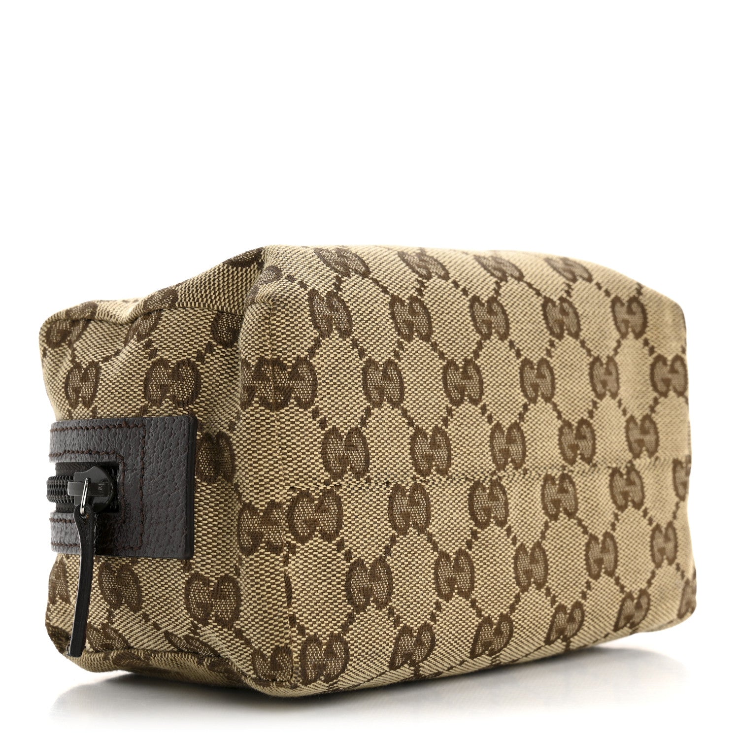 Gucci Monogram Large Cosmetic Case Brown 4 of 9