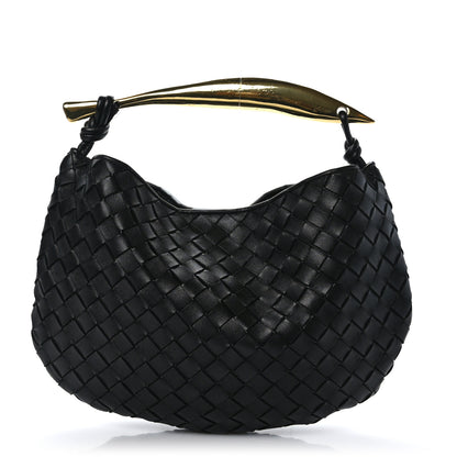 Bottega Veneta Nappa Intrecciato Sardine Bag Black 1 of 9