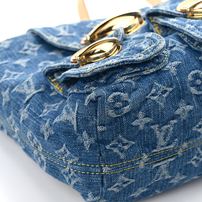 Louis Vuitton Denim Venice Backpack Blue 10 of 13