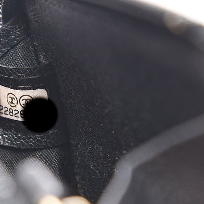 Chanel Calfskin CC Key Holder Case Black 6 of 7