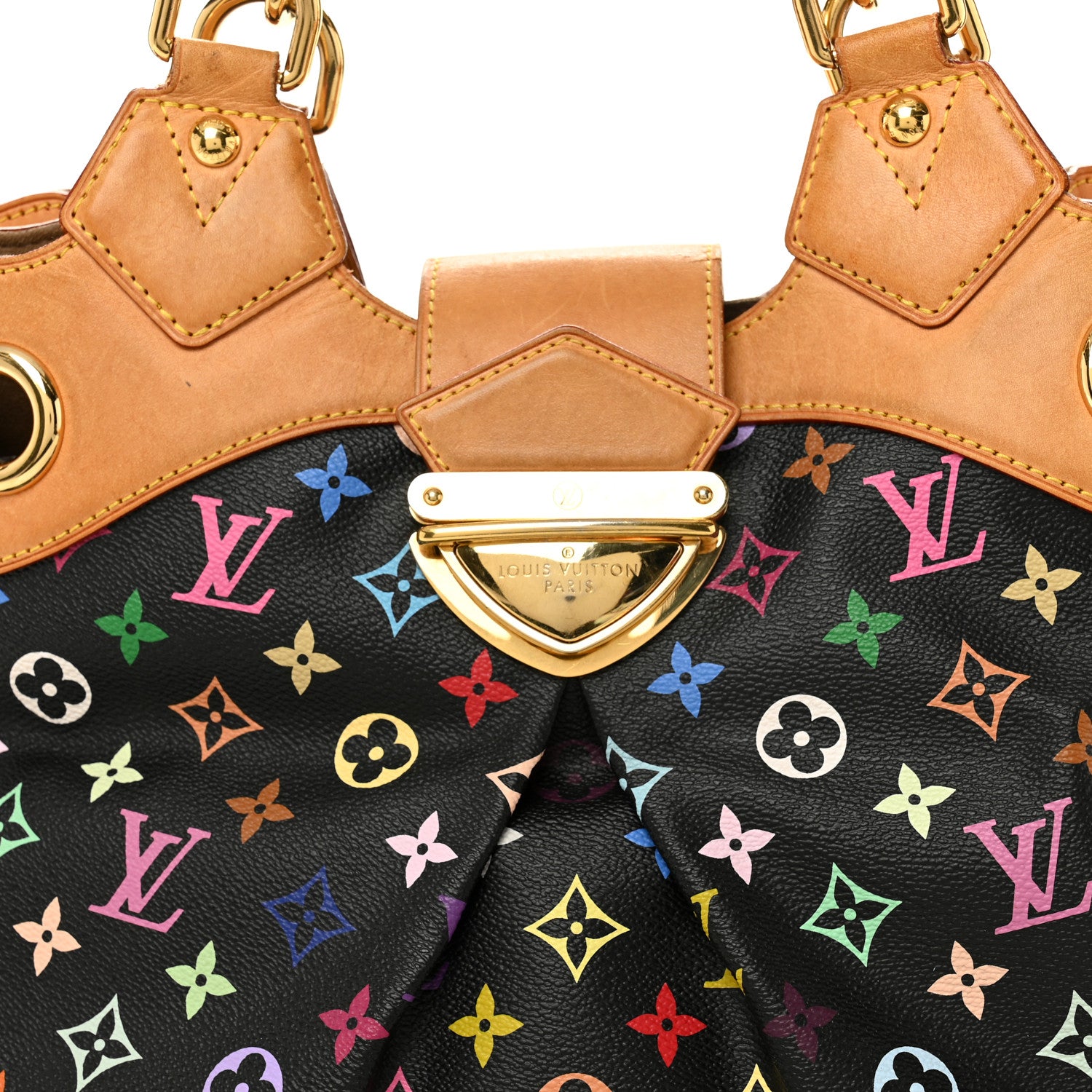 Louis Vuitton Monogram Multicolor Ursula Black 8 of 14