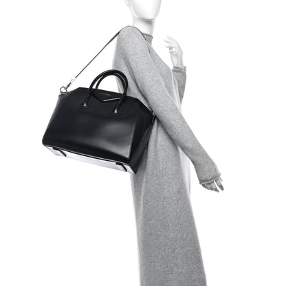 Givenchy Shiny Lord Calfskin Medium Antigona Black 2 of 10
