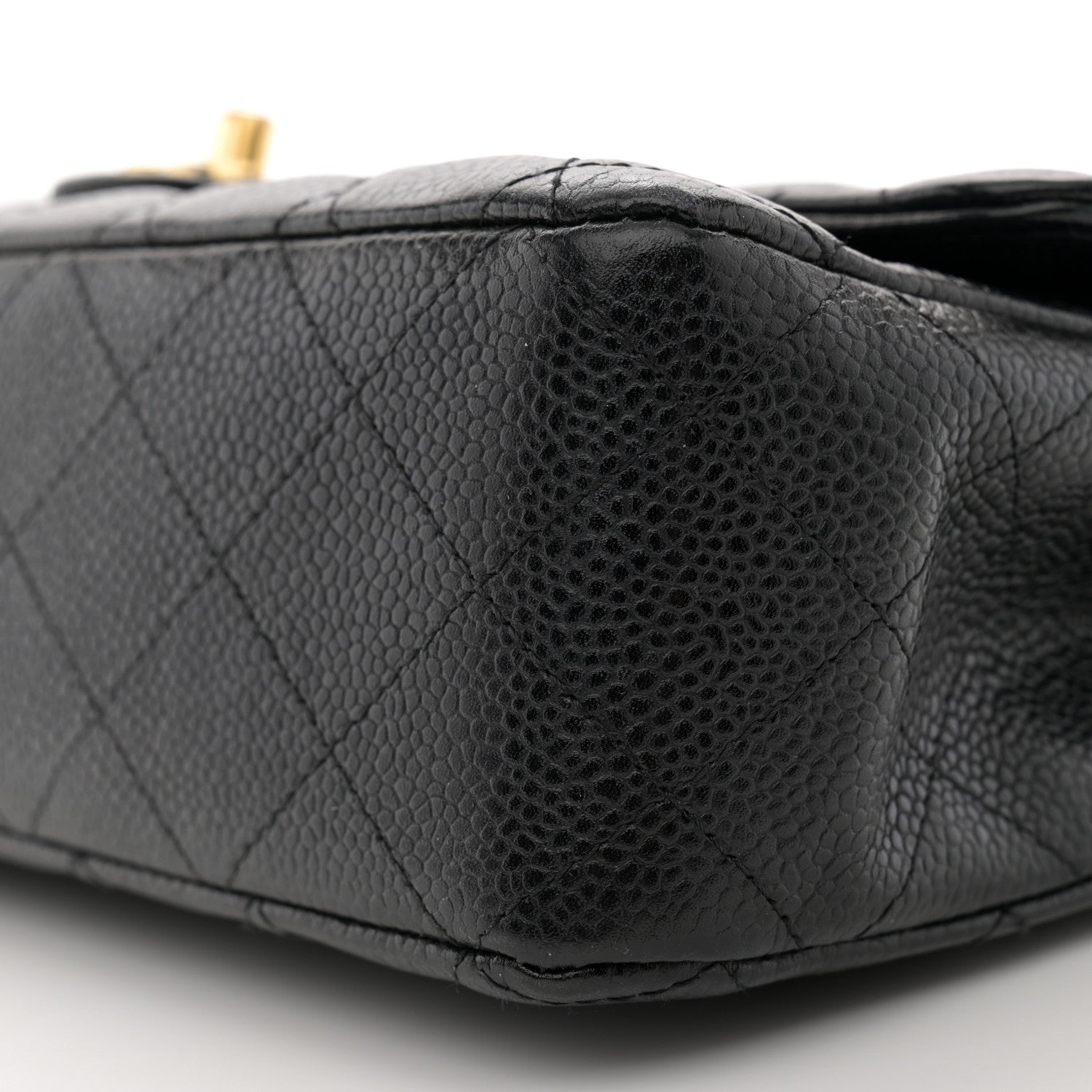 Chanel Caviar Quilted Medium Double Flap Black 10 of 12