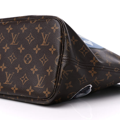 Louis Vuitton Monogram World Tour Neverfull MM 11 of 17