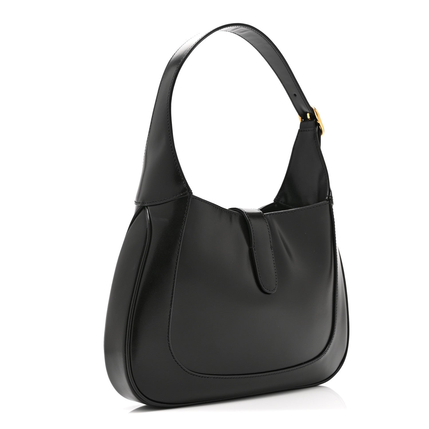 Gucci Boarded Dyana Lux Calfskin Small Jackie 1961 Hobo Black 3 of 11
