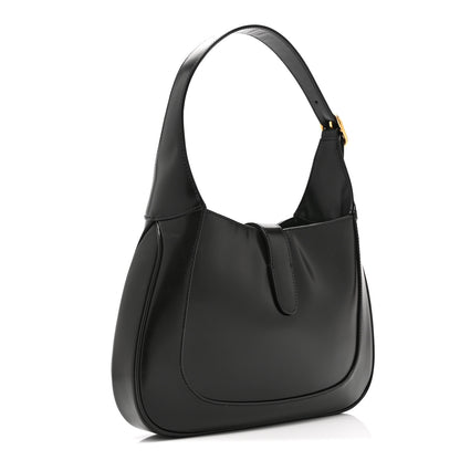 Gucci Boarded Dyana Lux Calfskin Small Jackie 1961 Hobo Black 3 of 11
