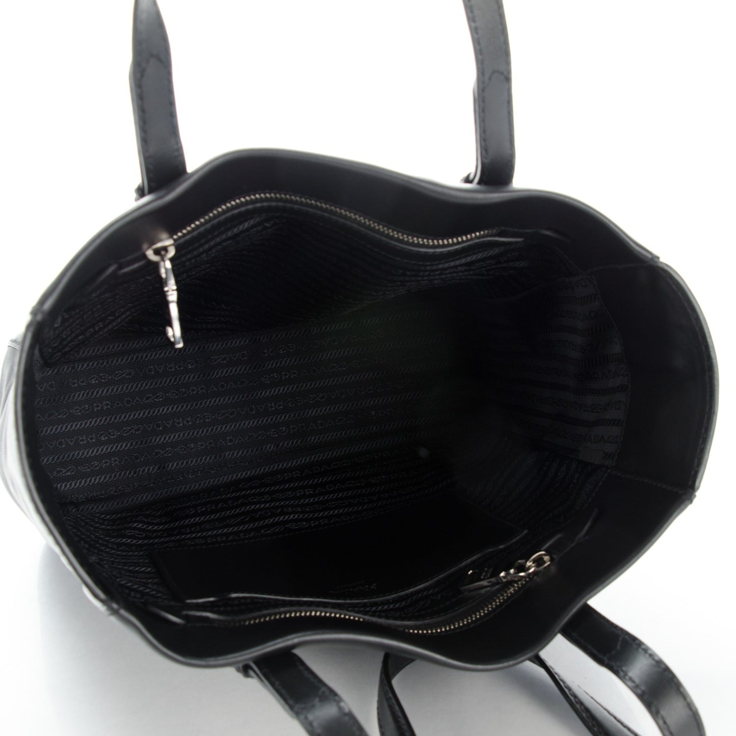 City Calf Sport Tote Nero Black