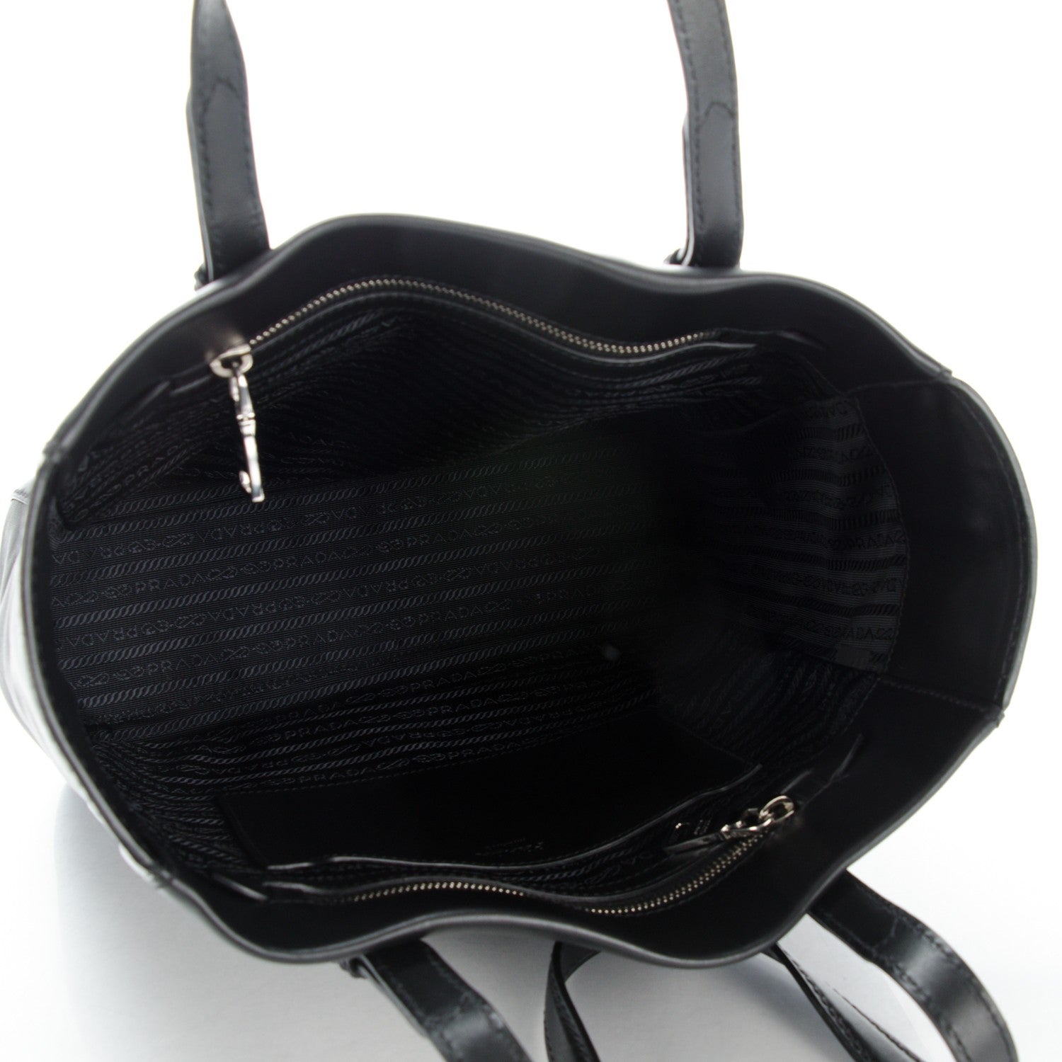 Prada City Calf Sport Tote Nero Black 5 of 9