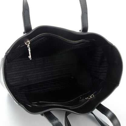 Prada City Calf Sport Tote Nero Black 5 of 9