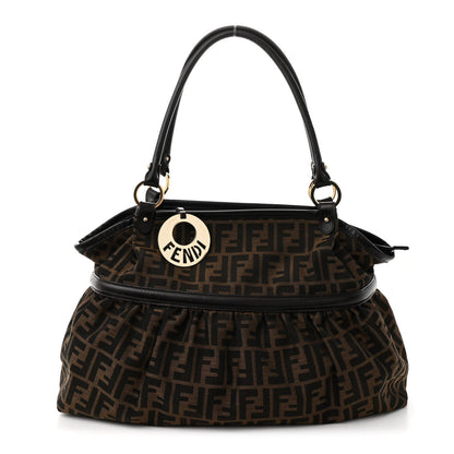 Fendi Zucca Large Chef Tote Tobacco 1 of 13