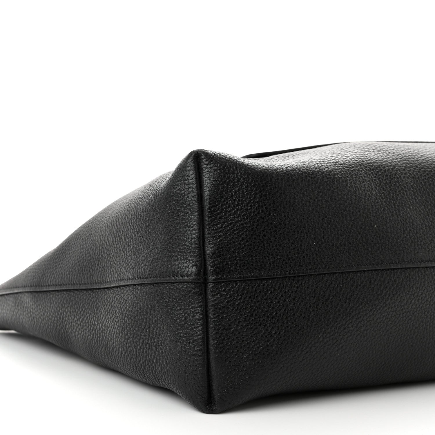 Prada Vitello Daino Pocket Shopping Tote Black 9 of 10