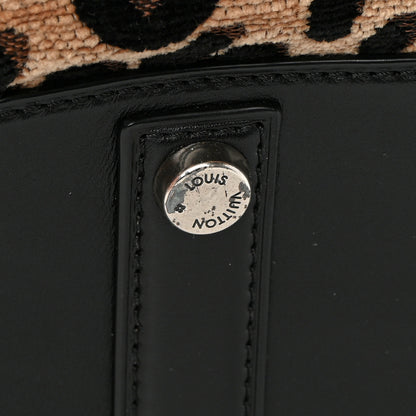 Louis Vuitton Jacquard Velvet Leopard Print Stephen Sprouse Speedy 8 of 16