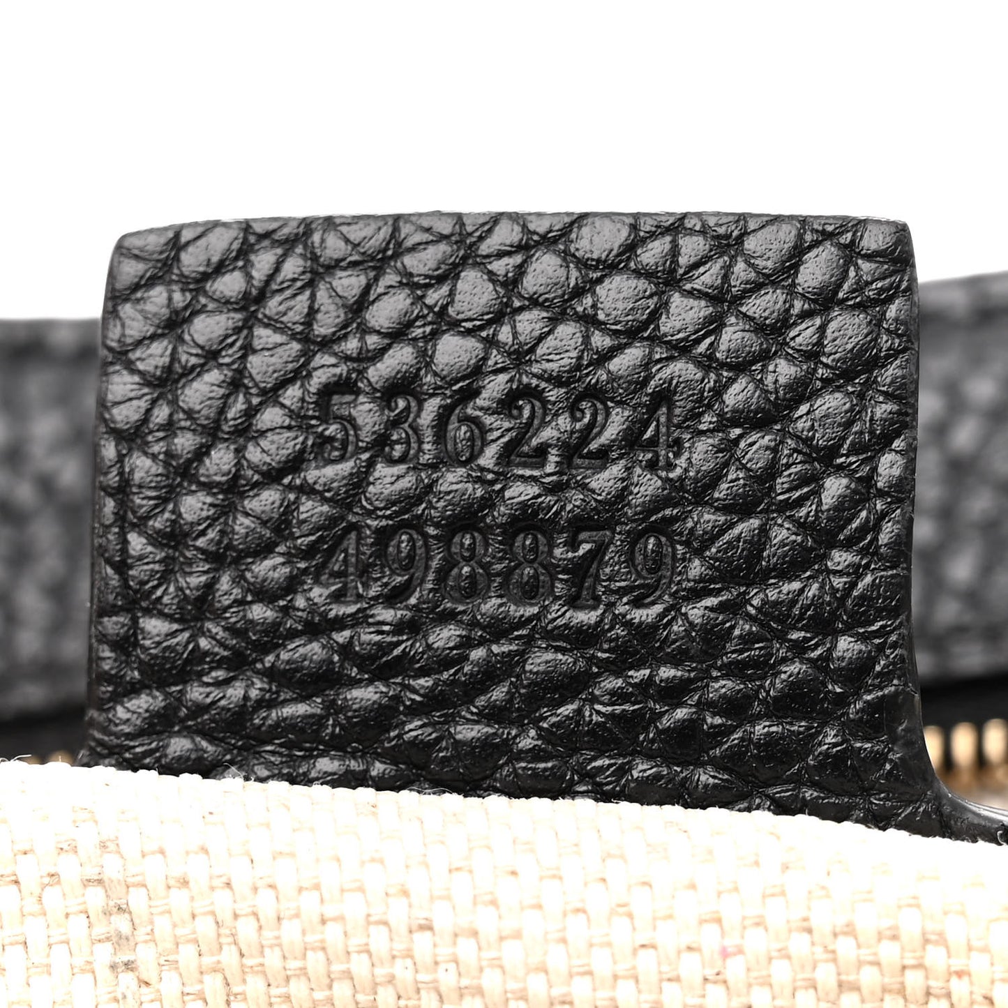 Pebbled Calfskin Medium Soho Flap Crossbody Black