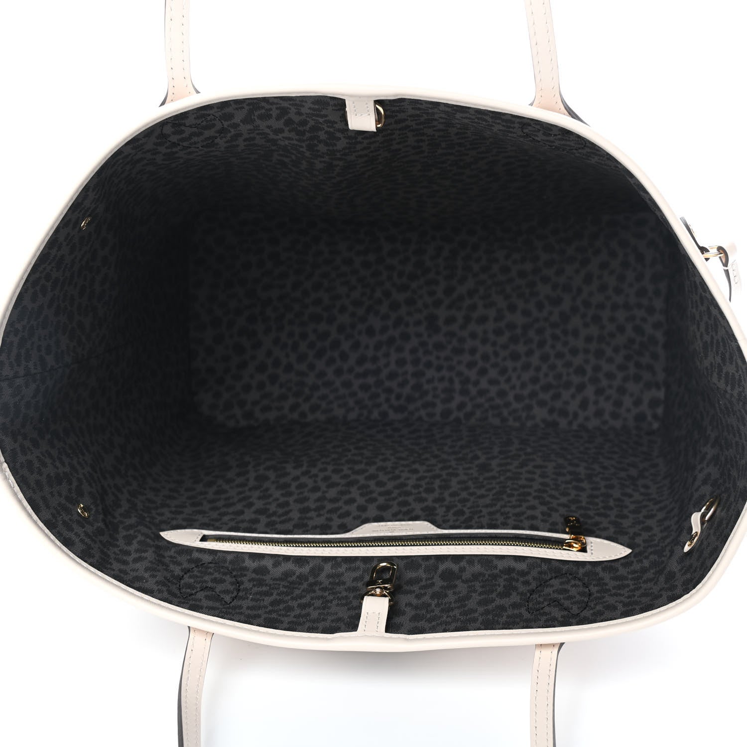 Louis Vuitton Monogram Giant Wild At Heart Neverfull MM Creme 4 of 4