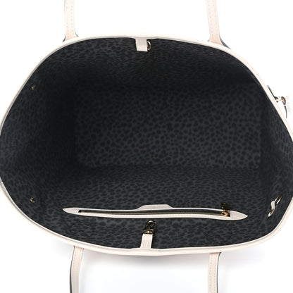 Louis Vuitton Monogram Giant Wild At Heart Neverfull MM Creme 4 of 4