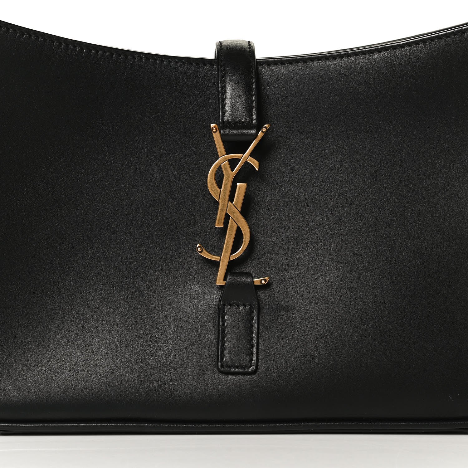 Saint Laurent Smooth Calfskin Le 5 A 7 Hobo Black 7 of 11