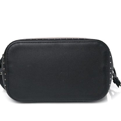 Louis Vuitton Soft Calfskin Lockme Studs Bucket Black 16 of 16