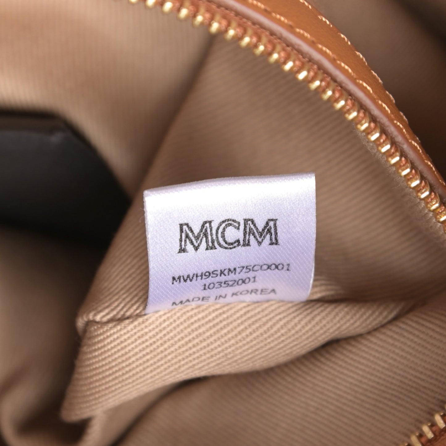 Calfskin Ottomar Monogram Large Klara Hobo Cognac