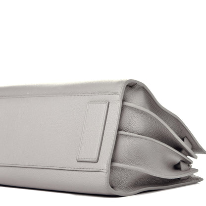 Saint Laurent Grained Calfskin Small Supple Sac De Jour Grey 10 of 10