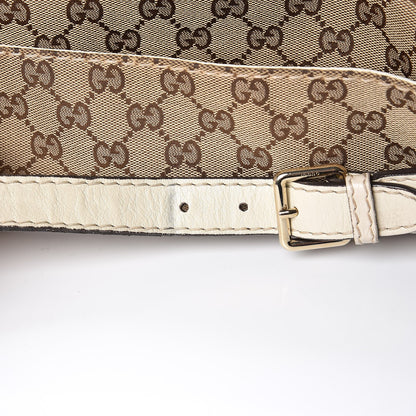 Gucci Monogram Medium Charlotte Hobo Off White 9 of 14