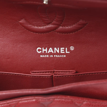 Chanel Caviar Quilted Medium Double Flap Red 6 of 17