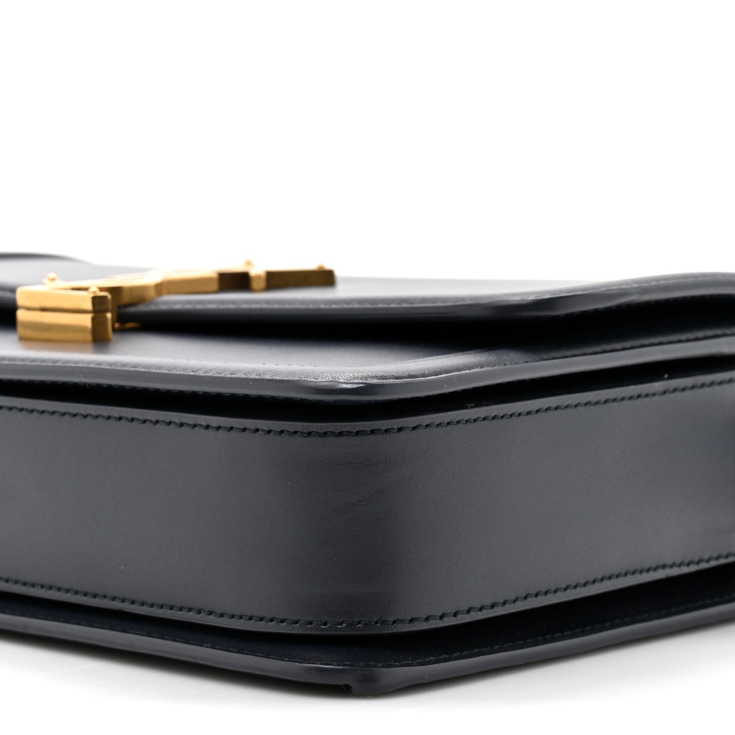 Box Calfskin Monogram Medium Solferino Satchel Deep Marine